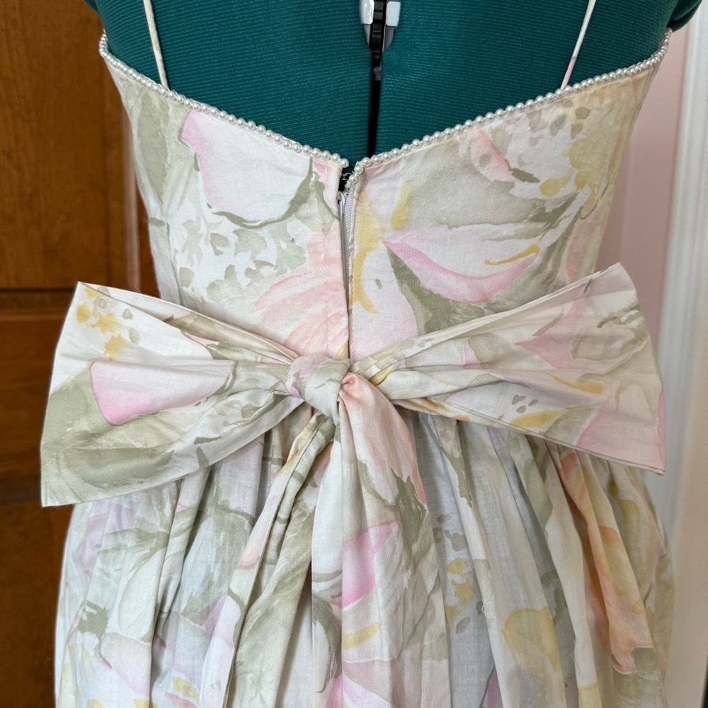 Vintage JC Penney Cotton Midi Dress - Small - Picture 4 of 9